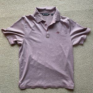 Travis Matthew Golf Polo Red Medium